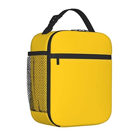 yellow lunch box metal|yellow lunch bag.